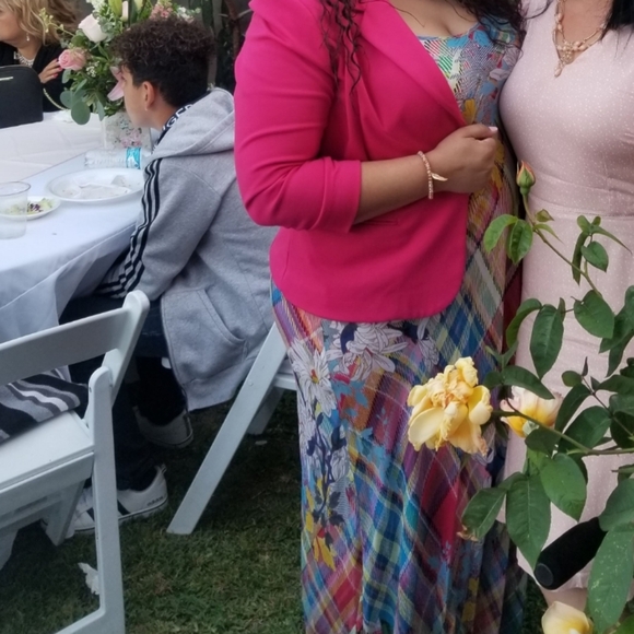 ❤❤Johnny WasLinsu  plaid Maxi Tank Dress - Picture 3 of 5